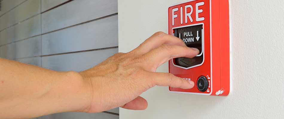 Pulling Fire Alarm Photo