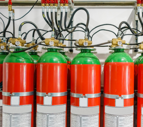 Photo of Fire Extinguishers Plugged In