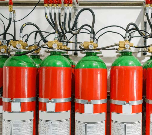 commercial fire extinguisher system